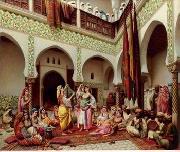 Arab or Arabic people and life. Orientalism oil paintings 137 unknow artist